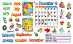 MONTHLY CALENDAR