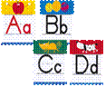 ALPHABET BULLETIN BOARD SET