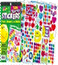 336 Sparkly Stickers Stars, Hearts, & Smiles
