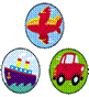 TINY TRANSPORTS (SUPERSPOTS STICKERS)