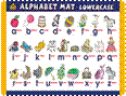 ALPHABET MAT(LOWERCASE)
