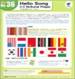 �J���[����39 No.36 Hello Song (12 National Flags)