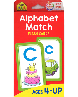 School Zone Flash Cards : Alphabet Match