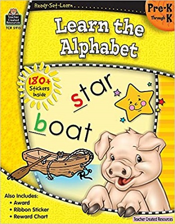 TCR READY-SET-LEARN : Learn the Alphabet