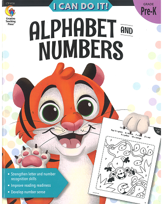 I CAN DO IT : ALPHABET & NUMBERS PREK