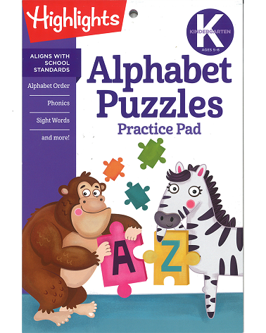 Highlights : Kindergarten Alphabet Puzzles