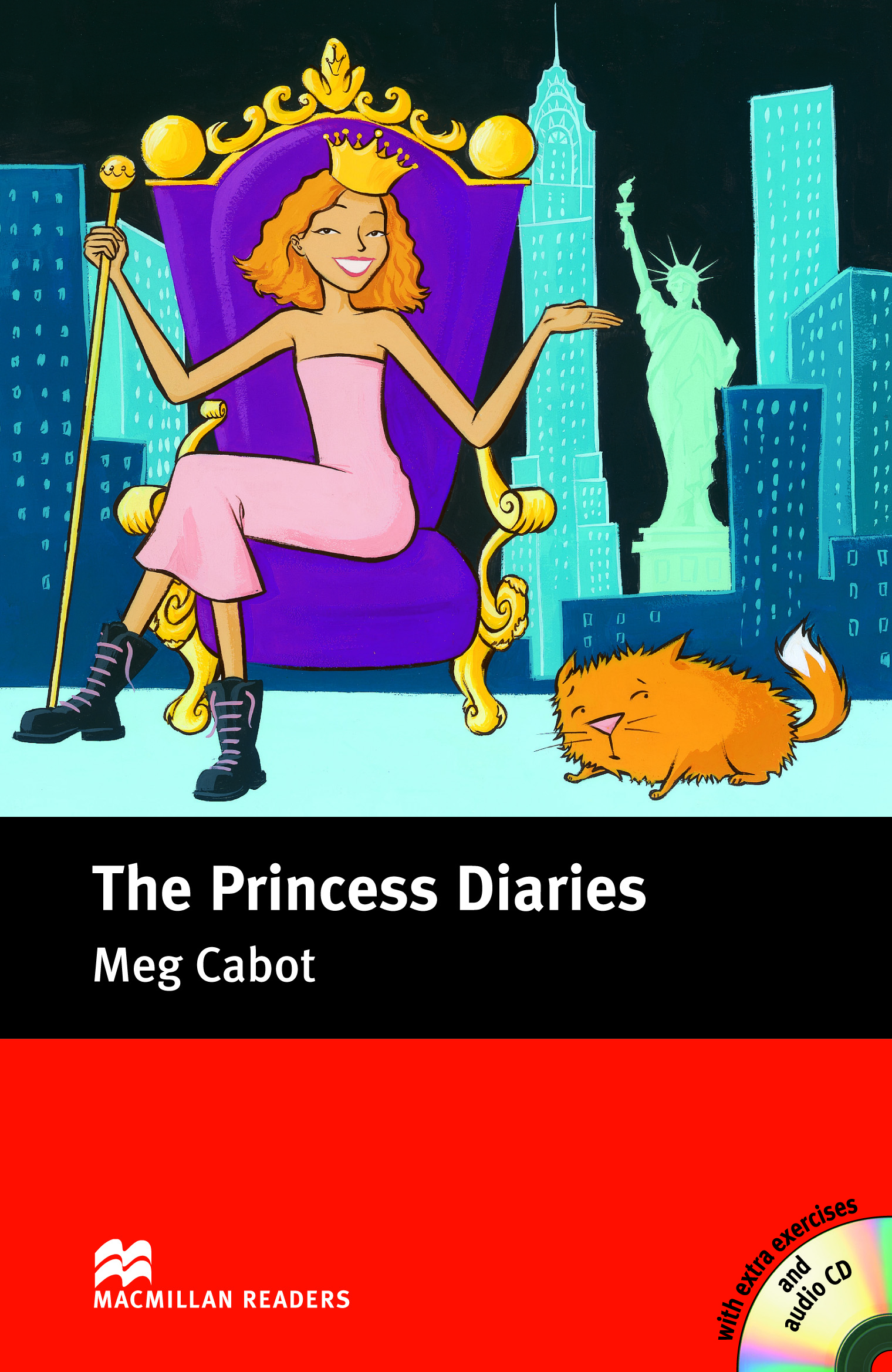Macmillan Readers Level 3 The Princess Diaries 1 with CD