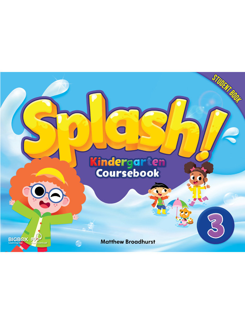 Splash! 3 Student Book w/Audio & Video QR Code