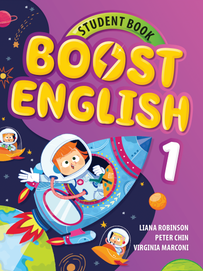 BOOST ENGLISH 1 Student Book w/Audio QR Code
