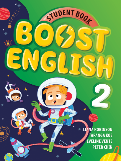 BOOST ENGLISH 2 Student Book w/Audio QR Code
