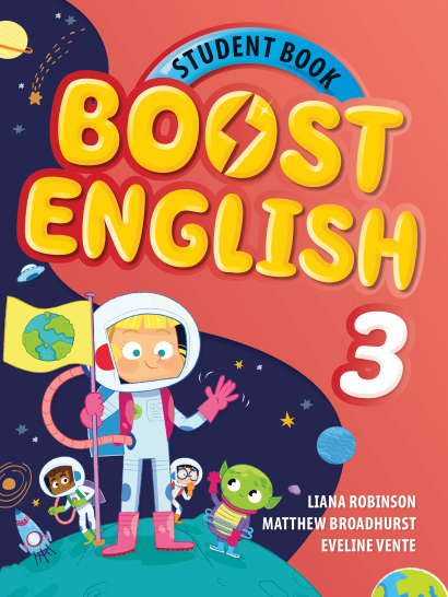 BOOST ENGLISH 3 Student Book w/Audio QR Code