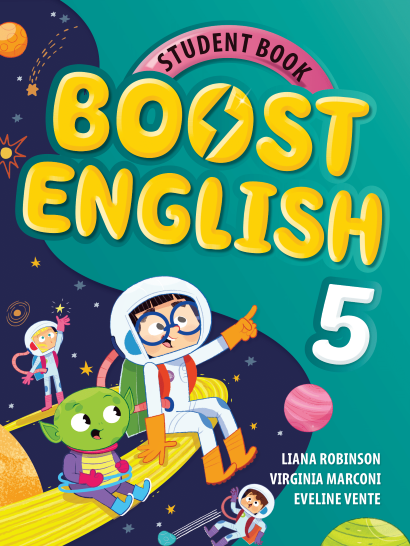 BOOST ENGLISH 5 Student Book w/Audio QR Code