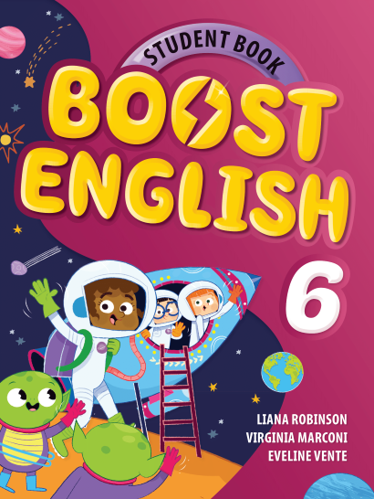 BOOST ENGLISH 6 Student Book w/Audio QR Code