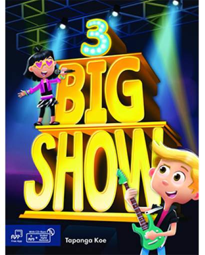 BIG SHOW 3 Student Book w/Audio QR Code