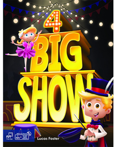 BIG SHOW 4 Student Book w/Audio QR Code