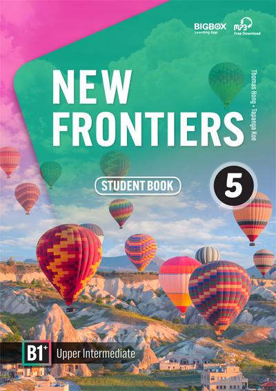 NEW FRONTIERS 5 Student Book w/Audio QR Code