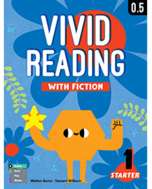VIVID READING WITH FICTION STARTER 1 Student Book w/ Workbook and Audio QR Code