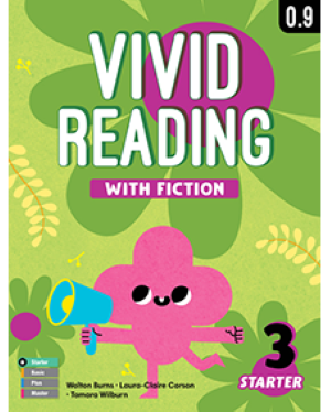 VIVID READING WITH FICTION STARTER 3 Student Book w/ Workbook and Audio QR Code