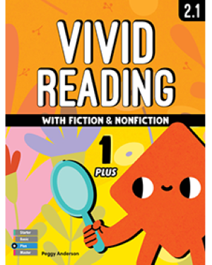 VIVID READING WITH FICTION PLUS 1 Student Book w/ Workbook and Audio QR Code