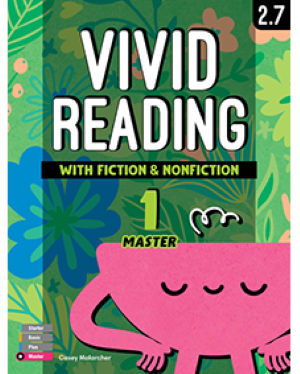 VIVID READING WITH FICTION MASTER 1 Student Book w/ Workbook and Audio QR Code