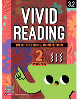 VIVID READING WITH FICTION MASTER 2 Student Book w/ Workbook and Audio QR Code