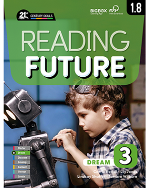 READING FUTURE DREAM 3 Student Book with Workbook and Audio QR Code