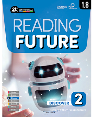 READING FUTURE DISCOVER 2 Student Book with Workbook and Audio QR Code
