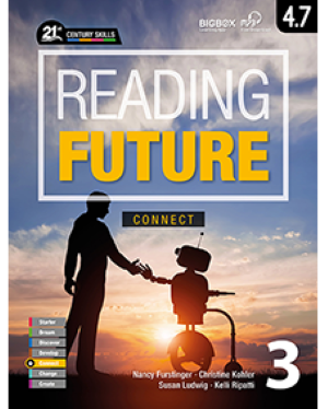 READING FUTURE CONNECT 3 Student Book with Workbook and Audio QR Code