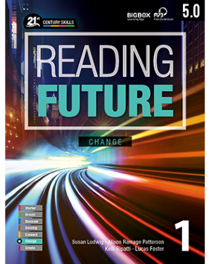 READING FUTURE CHANGE 1 Student Book with Workbook and Audio QR Code
