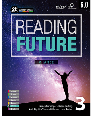 READING FUTURE CHANGE 3 Student Book with Workbook and Audio QR Code