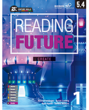READING FUTURE CREATE 1 Student Book with Workbook and Audio QR Code