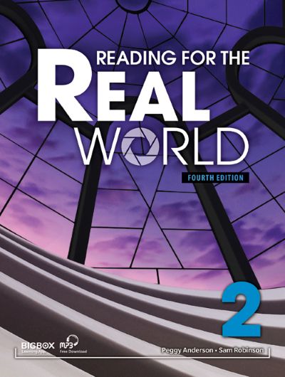 Reading for the Real World 4th Edition 2 Student Book w/ Audio QR Code