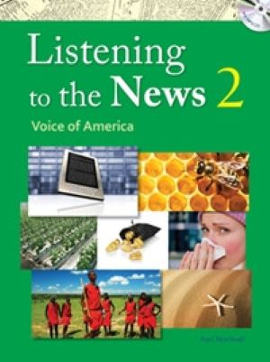 Listening to the News 2 Student Book w/ Dictation Book, Answer Key and MP3 CD
