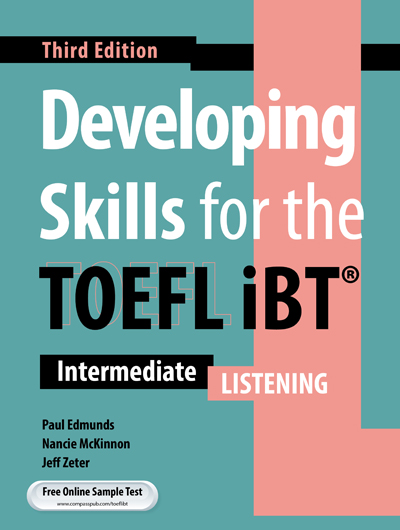 Developing Skills for the TOEFL iBT 3rd Edition Listening Student Book w/ Audio QR Code