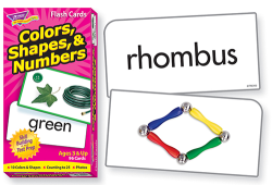 Trend Flash Cards : Colors, Shapes & Numbers