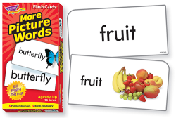 Trend Flash Cards : More Picture Words