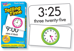 Trend Flash Cards : Telling Time