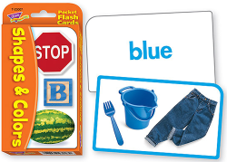 Trend Pocket Flash Cards : Shapes & Colors