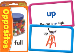 Trend Pocket Flash Cards : Opposites