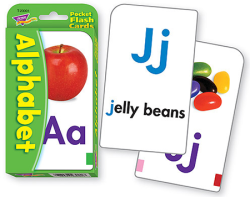 Trend Pocket Flash Cards : Alphabet