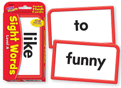 Trend Pocket Flash Cards : Sight Words Level-A