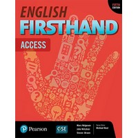 ENGLISH FIRSTHAND 5E ACCESS STUDENT BOOK