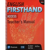 ENGLISH FIRSTHAND 5E ACCESS TEACHER'S MANUAL WITH 2 CD-ROM