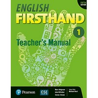 ENGLISH FIRSTHAND 5E 1 TEACHER'S MANUAL WITH 2 CD-ROM