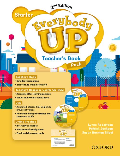 Everybody Up 2nd Edition Starter Teacher's Book Pack with DVD, Online Practice and Teacher's Resource Center CD-ROM　*絶版