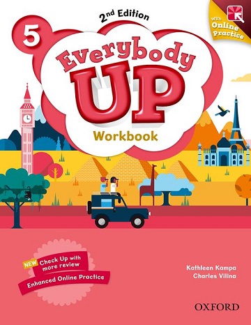 Everybody Up 2nd Edition 5 Workbook with Onlone Practice