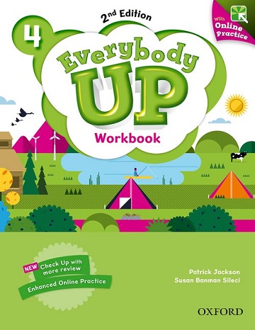 Everybody Up 2nd Edition 4 Workbook with Online Practice