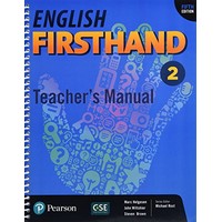 ENGLISH FIRSTHAND 5E 2 TEACHER'S MANUAL WITH 2 CD-ROM