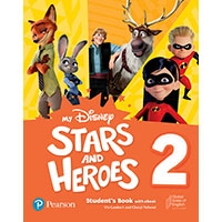 MY DISNEY STARS AND HEROES LEVEL 2  STUDENT BOOK WIH EBOOK