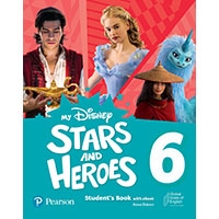 MY DISNEY STARS AND HEROES LEVEL 6 STUDENT BOOK WIH EBOOK